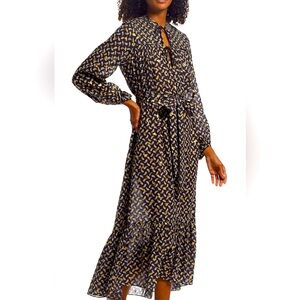 Doen Ivana Falling Leaves Dress